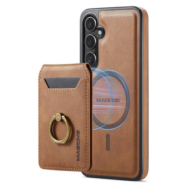 DG-Ming Magking K1 2i1 cover Samsung Galaxy S24 - Brun