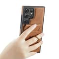 Miniatyrbilde 7 av 7: DG-Ming Magking K1 2i1 deksel Samsung Galaxy S23 Ultra - Brun