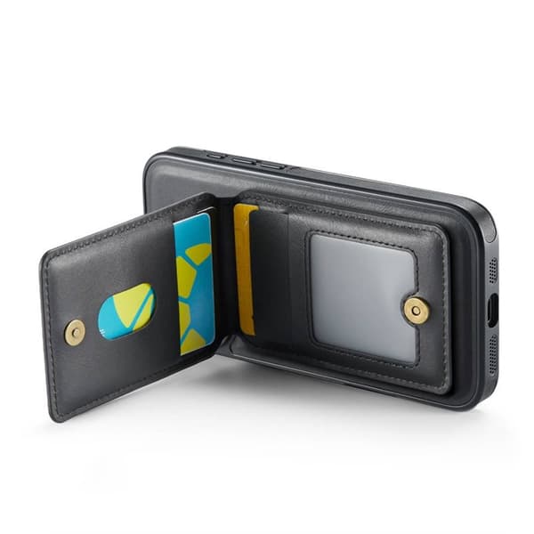 DG-Ming Magking K1 2in1 kotelo Apple iPhone 16 Pro - Musta