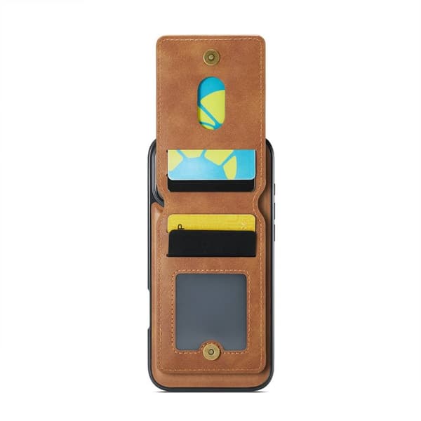 DG-Ming Magking K1 2i1 cover Apple iPhone 16 Pro - Brun