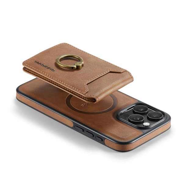 DG-Ming Magking K1 2i1 fodral Apple iPhone 15 Pro Max - Brun
