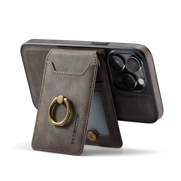 DG-Ming Magking K1 2in1 kotelo Apple iPhone 15 Pro - Coffee