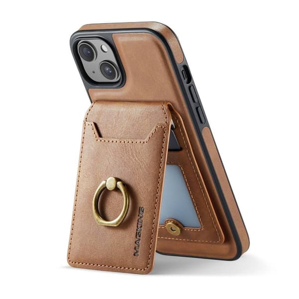 DG-Ming Magking K1 2i1 deksel Apple iPhone 15 Plus - Brun