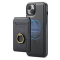 Miniatyrbillede 1 af 7: DG-Ming Magking K1 2i1 cover Apple iPhone 15 Plus - Sort