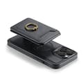 Miniatyrbillede 2 af 7: DG-Ming Magking K1 2i1 cover Apple iPhone 14 Pro - Sort