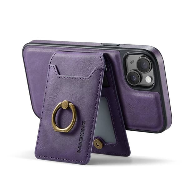 DG-Ming Magking K1 2in1 kotelo Apple iPhone 14 - Violetti