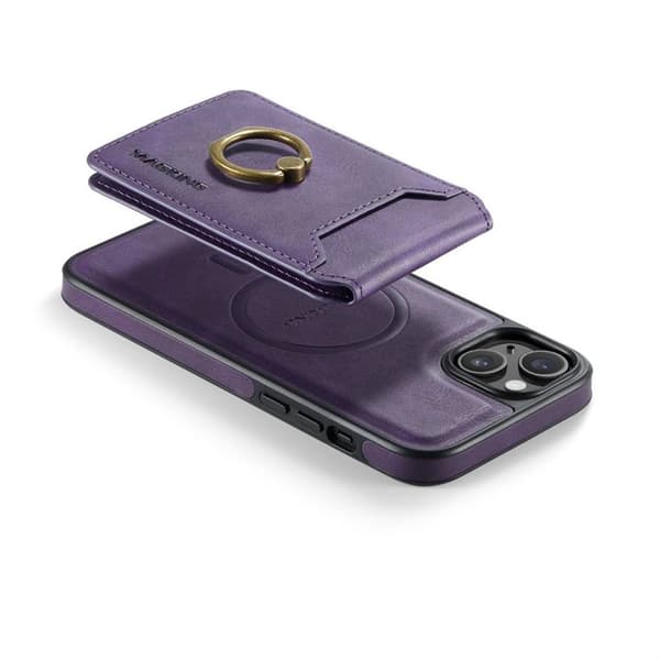 DG-Ming Magking K1 2in1 kotelo Apple iPhone 14 - Violetti