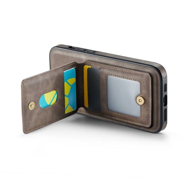 DG-Ming Magking K1 2i1 fodral Apple iPhone 13 - Coffee