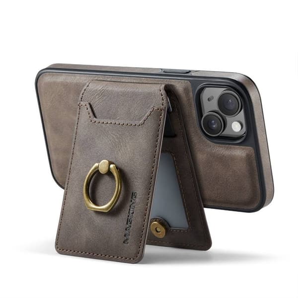 DG-Ming Magking K1 2i1 fodral Apple iPhone 13 - Coffee
