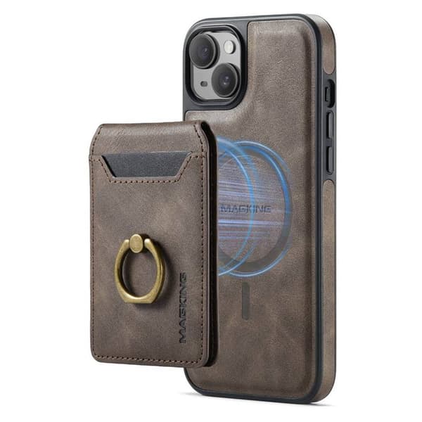 DG-Ming Magking K1 2i1 fodral Apple iPhone 13 - Coffee