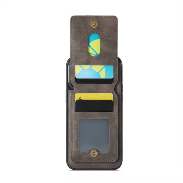 DG-Ming Magking K1 2i1 deksel Apple iPhone 12 Pro - Coffee