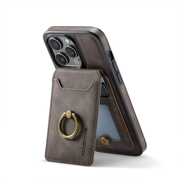 DG-Ming Magking K1 2i1 deksel Apple iPhone 12 Pro - Coffee
