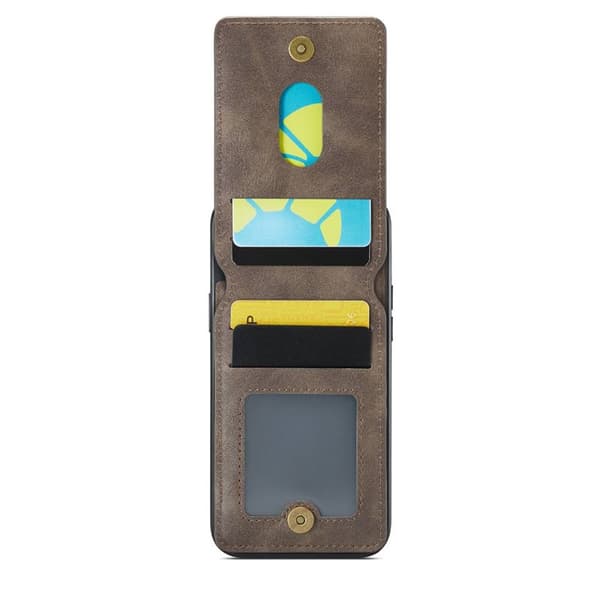 DG-Ming Magking K1 2i1 fodral Apple iPhone 12 - Coffee