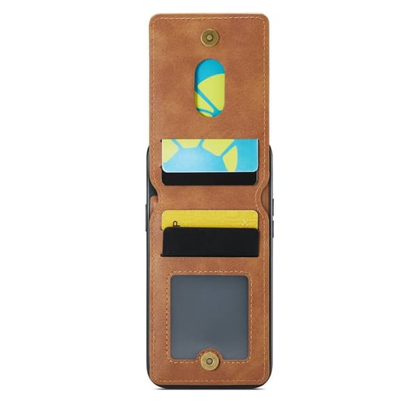 DG-Ming Magking K1 2i1 cover Apple iPhone 12 - Brun
