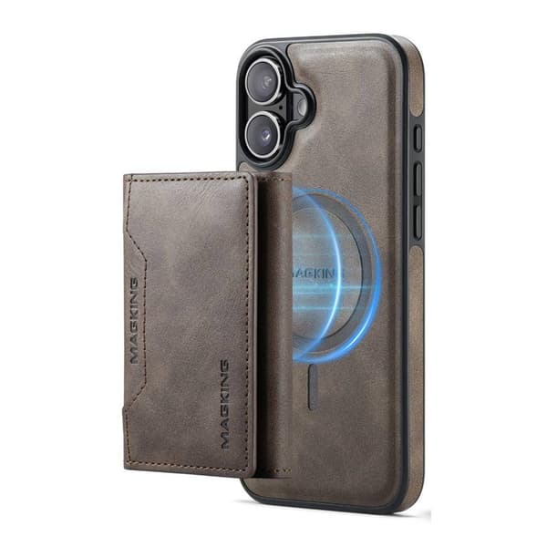 DG-Ming Magking K2 2in1 kotelo Apple iPhone 16 - Coffee