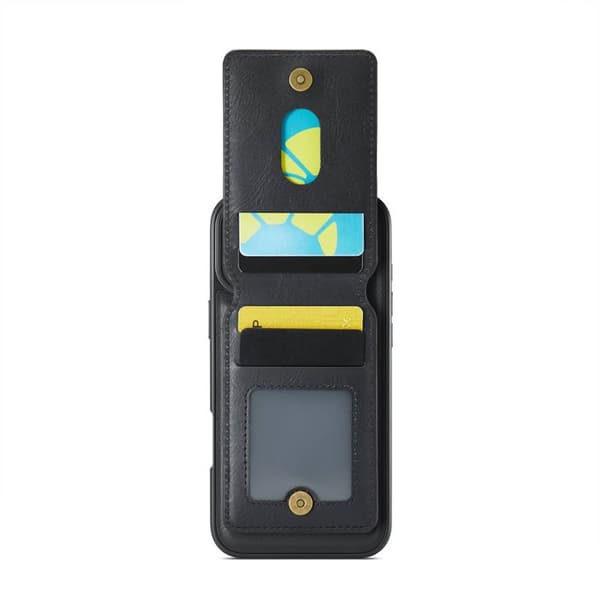 DG-Ming Magking K1 2in1 kotelo Apple iPhone 16 - Musta