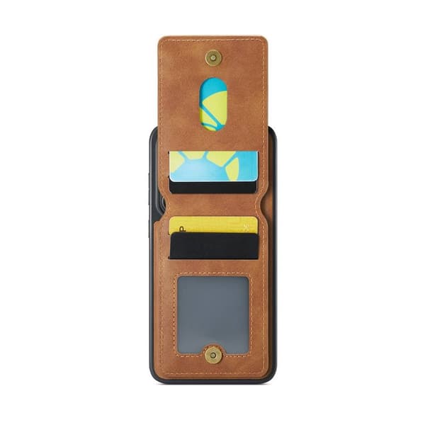 DG-Ming Magking K1 2in1 kotelo Samsung Galaxy S25 Plus - Ruskea