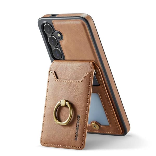 DG-Ming Magking K1 2in1 kotelo Samsung Galaxy S25 Plus - Ruskea