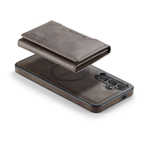 DG-Ming Magking K2 2i1 fodral Samsung Galaxy S25 Plus - Coffee
