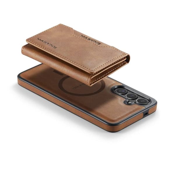 DG-Ming Magking K2 2i1 deksel Samsung Galaxy S25 Plus - Brun
