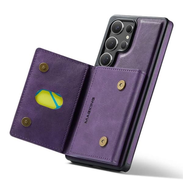 DG-Ming Magking K2 2i1 fodral Samsung Galaxy S25 Ultra - Lila