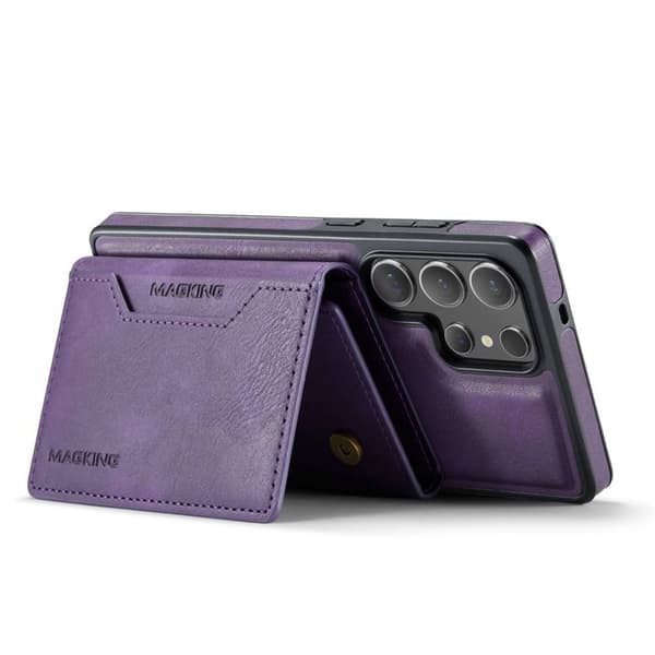 DG-Ming Magking K2 2i1 fodral Samsung Galaxy S25 Ultra - Lila