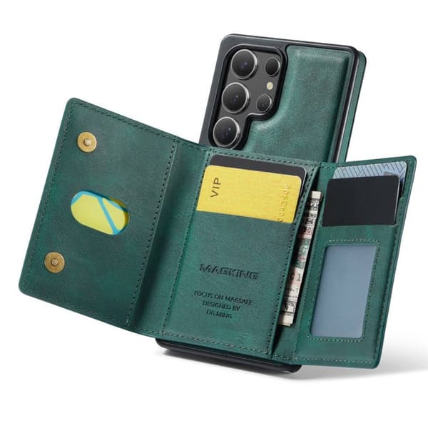 DG-Ming Magking K2 2i1 fodral Samsung Galaxy S25 Ultra - Petrol