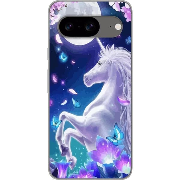 Google Pixel 8 Genomskinligt Skal Unicorn