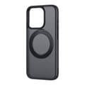 Miniatyrbilde 2 av 6: Telefonveske Baseus SkyRing Magnetic med stativ for iP 15 Pro + herdet glass og rengjøringssett (svart)