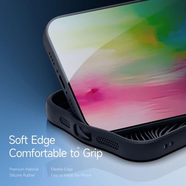 Coque för iPhone 16 Pro - Serie Dux Ducis Aimo - Svart