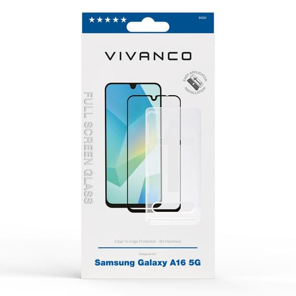 Vivanco Samsung Galaxy A16 Näytönsuoja Full Screen