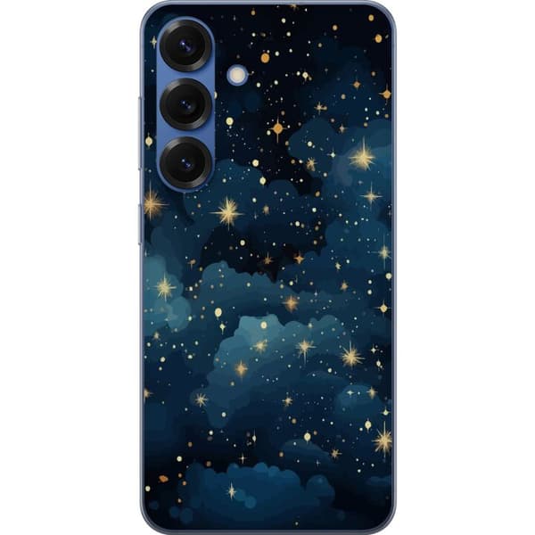 Samsung Galaxy S25+ Genomskinligt Skal Stjärnor på himlen