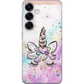 Miniatyrbild 1 av 3: Samsung Galaxy S25 Genomskinligt Skal Unicorn