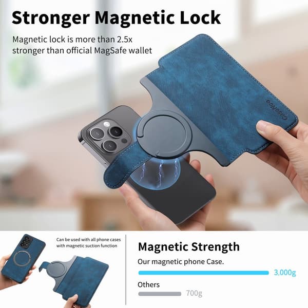 INF Magnetisk Flip Cover-etui til telefoner
