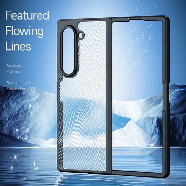 Coque för Samsung Galaxy Z Fold6 - Dux Ducis Aimo-serien - Svart