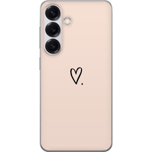 Samsung Galaxy S25 Gennemsigtig cover Hjerte