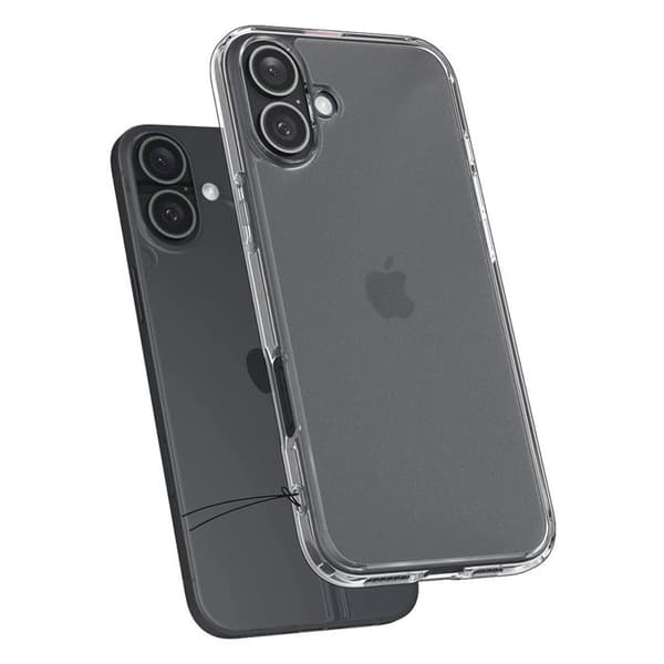 Skyddsskal - Spigen - iPhone 16 - Frost Clear - Semi-rigid - Elegant