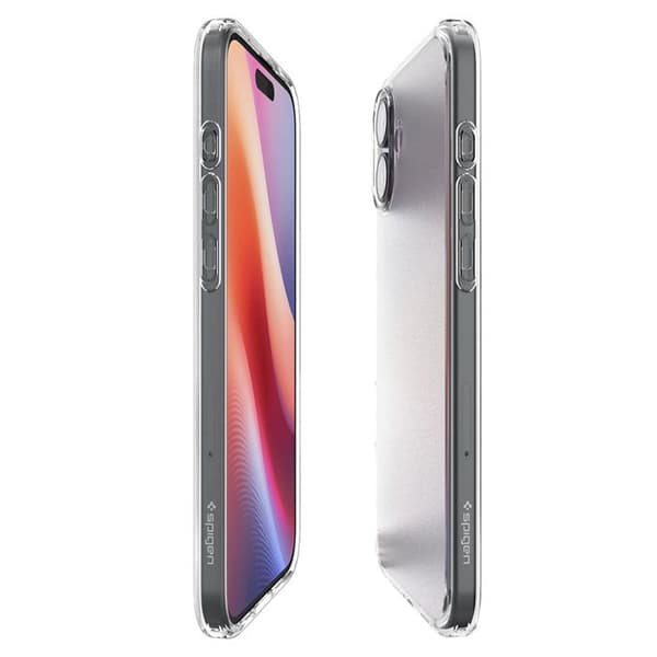 Skyddsskal - Spigen - iPhone 16 - Frost Clear - Semi-rigid - Elegant