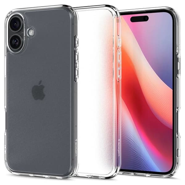 Skyddsskal - Spigen - iPhone 16 - Frost Clear - Semi-rigid - Elegant