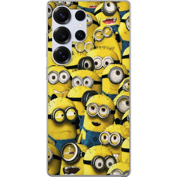 Samsung Galaxy S25 Ultra Läpinäkyvä kuori Minions