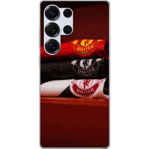 Samsung Galaxy S25 Ultra Gjennomsiktig deksel Manchester United