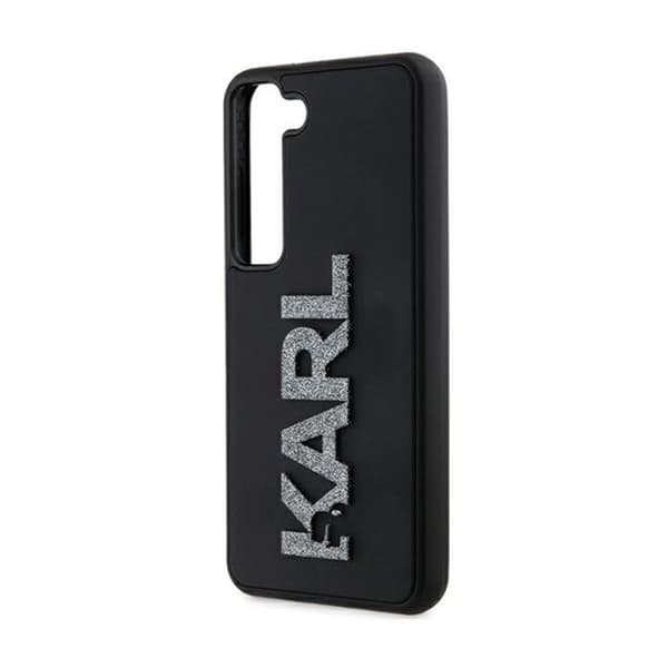 Telefonfodral - Karl Lagerfeld - Samsung Galaxy S23 - Glittrande - Flexibelt - 3D-logotyp