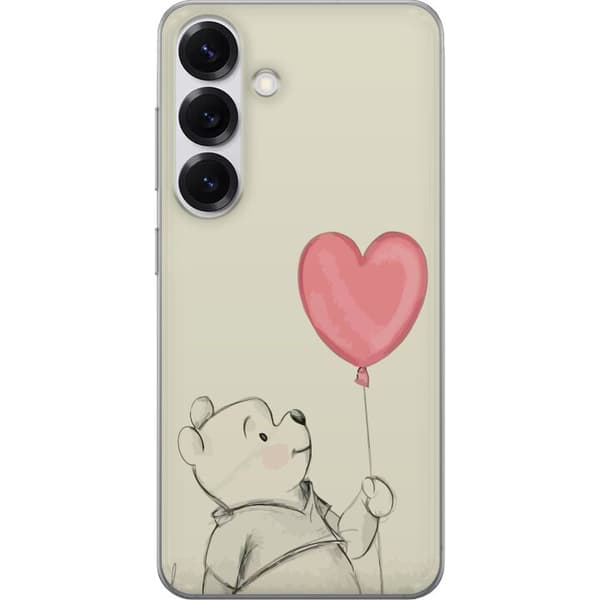Samsung Galaxy S25 Genomskinligt Skal Nalle Puh
