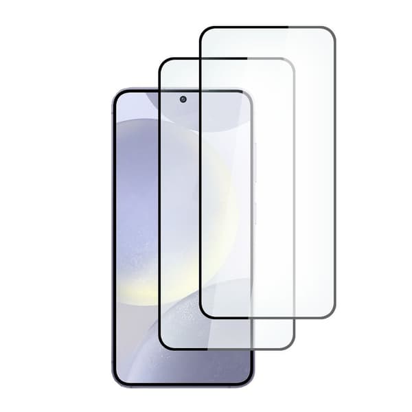 2-Pack Samsung Galaxy S24 FE/A55 Heltäckande Skärmskydd i Härdat Glas