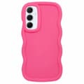 Miniatyrbild 1 av 6: Samsung Galaxy S25 Mobilskal Wavy Rosa