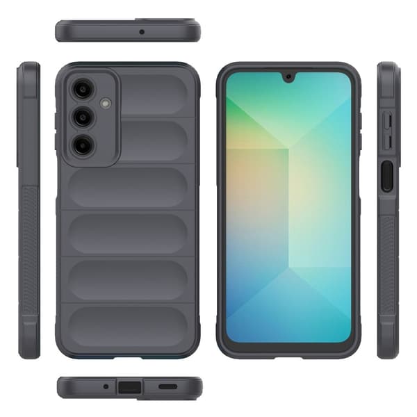 Samsung Galaxy A26 5G Skal Magic Shield Mörk Grå