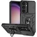 Miniatyrbild 1 av 6: Samsung Galaxy S25 Skal Hybrid Ring CamShield Svart