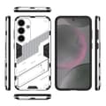 Miniatyrbild 5 av 6: Samsung Galaxy S25 Skal Kickstand Hybrid Armor Vit
