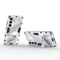 Miniatyrbild 2 av 6: Samsung Galaxy S25 Skal Kickstand Hybrid Armor Vit
