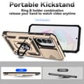 Miniatyrbild 4 av 6: Samsung Galaxy A56 5G/A36 5G Skal CamShield Ring Hybrid Guld